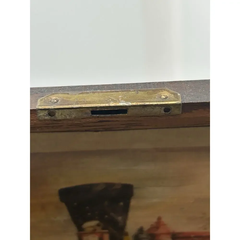 wooden cigar box vintage